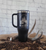 40 oz Tumbler with Handle: Matte Black